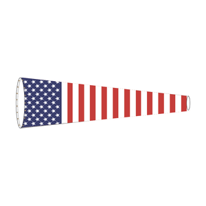 American Flag Printed Heavy Duty Windsock