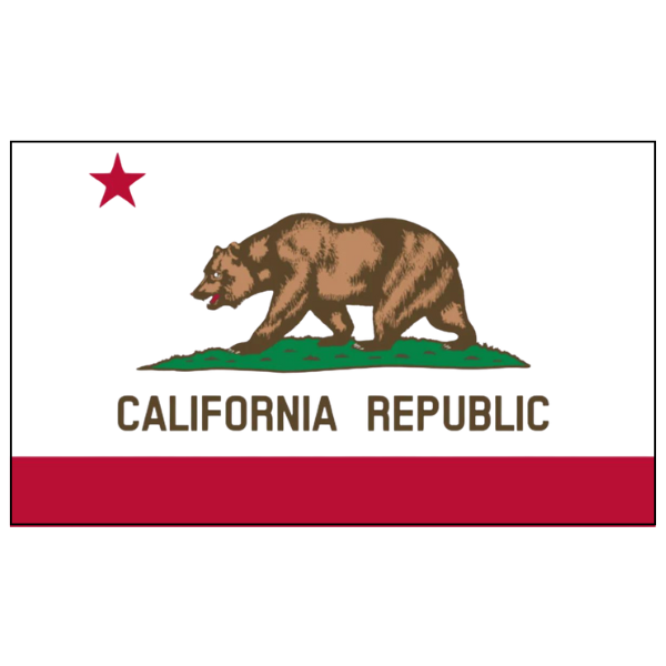 High Quality California State Flag