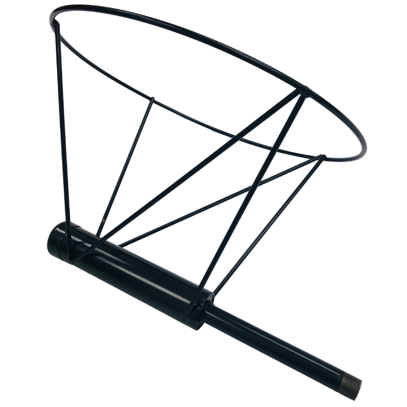 Heavy-duty windsock frame in 18, 24, and 26 inch sizes