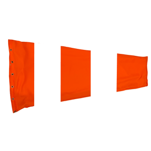 Variegated airport windsock. FAA compliant airport windsock for aviation