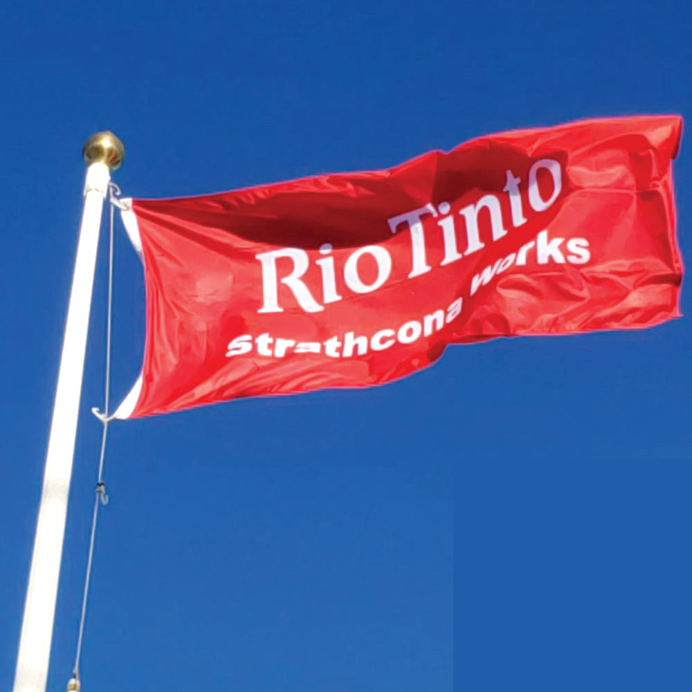 Rio Tinio Custom Flag Printed by The Custom Windsock Company