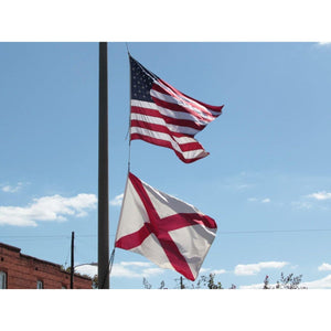 flag of the State of Alabama - The Custom Windsock Co.