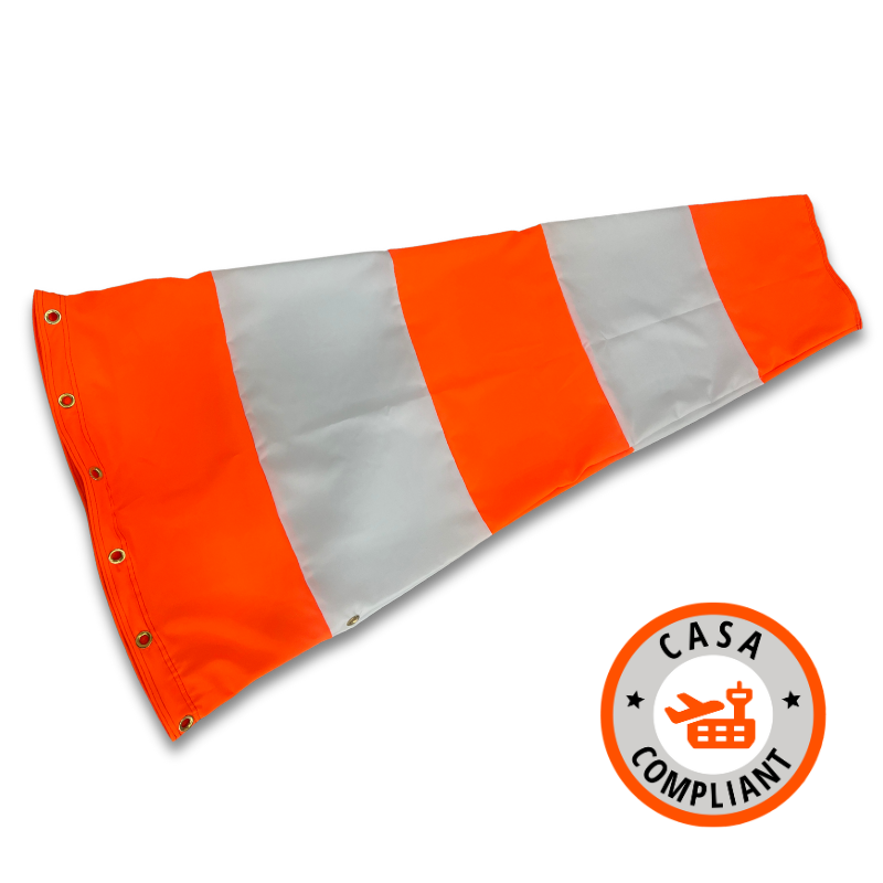 CASA compliant airport windsock for aviation, airports, airstrips and aerodromes in Australia