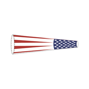 American Flag Printed Heavy Duty Windsock