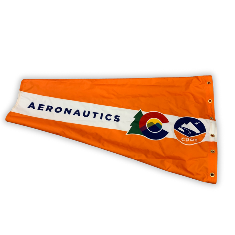 Custom Windsocks Custom Heavy-Duty Airport Windsock | The Custom Windsock Co.