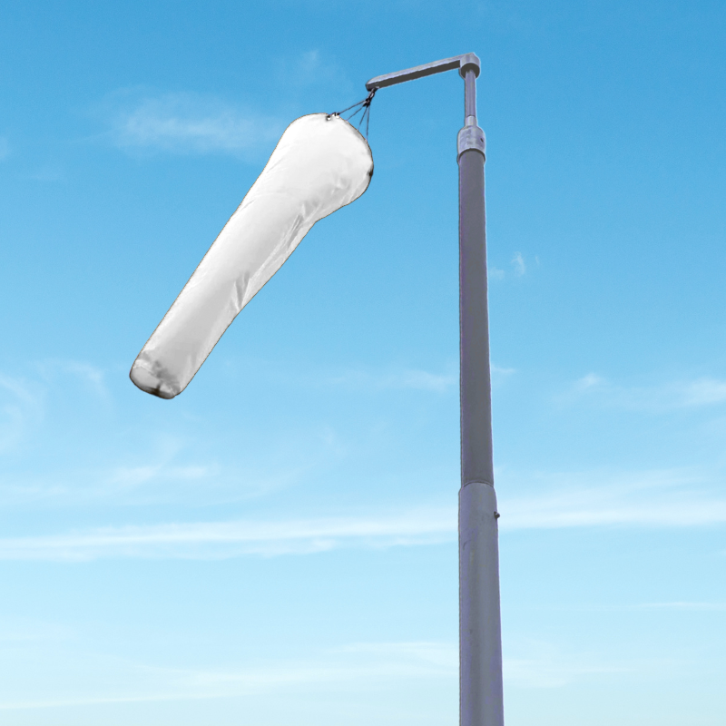 White Hanging Windsock