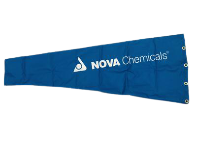 Nova Chemicals Chemical Plant Industrial Windsock Heavy Duty Made by the Custom Windsock Company