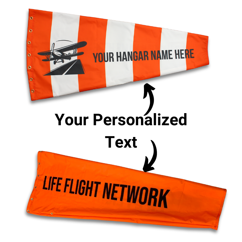 Custom Windsocks Personalized Airport Windsocks | Custom Printed Heavy Duty Airport ...