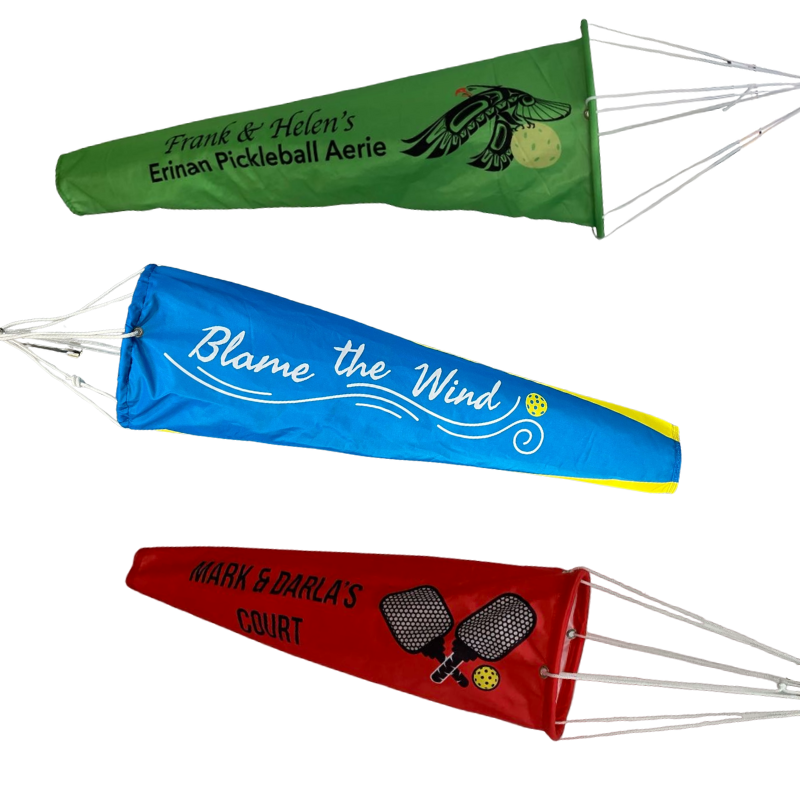 Pickleball Windocks full collection- custom and stock printed 