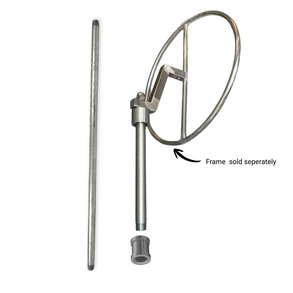 Windsock pole kit for windsock frames 