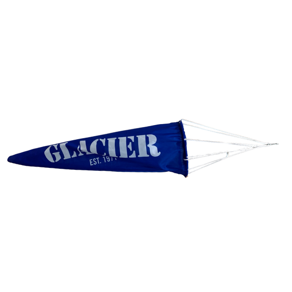 Custom logo golf pin windsock flag for charity golf tournaments 