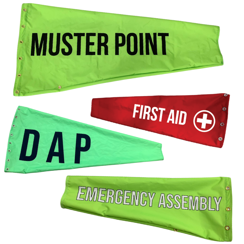 windsocks for safety at industrial facilities 