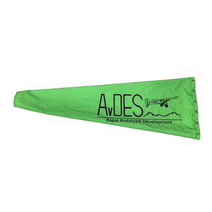 Custom printed aviation windsock. Fire and water resistant. 