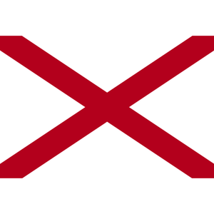 Flag of the State of Alabama - The Custom Windsock Co.