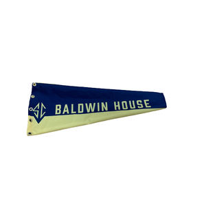 Full color, heavy duty, custom printed windsock made of fire and water resistant 600D PU polyester. Finished with heavy duty grommets and sewing