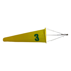 Custom windsock for golf course greens