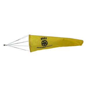 Sports court custom windsocks. Great for pickleball, tennis, badminton, table tennis  and other outdoors sports. Great for Country clubs and sports clubs