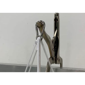 Stainless steel clip for lightweight windsock